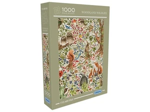 Gibsons 1000 Piece Jigsaw Puzzle - The Art File - Woodland Wildlife - Picture 1 of 1