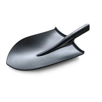 Dinnerware plate, frosted faux porcelain, shovels, dinnerware plate, Sna7220 - Image 1 of 4