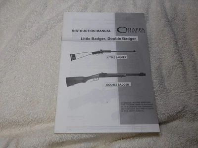 Chiappa Armas de Fuego Pequeño Tejón/Doble Tejón Manual de Instrucciones Foto 1 de 2