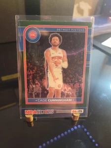 2024-25 Panini Nba Hoops - Cade Cunningham #194 Premium Green Prizm - Picture 1 of 2