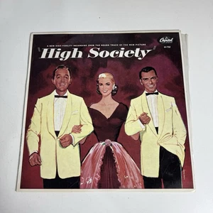 High Society Vinyl LP Soundtrack Capitol Records W-750 Bing Crosby Grace Kelly - Picture 1 of 4