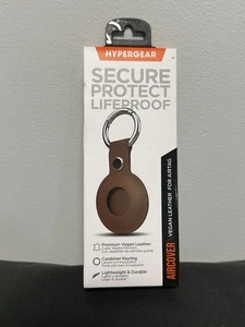 Hypergear AirCover Schlüsselanhänger aus veganem Leder für AirTag - Bild 1 von 2