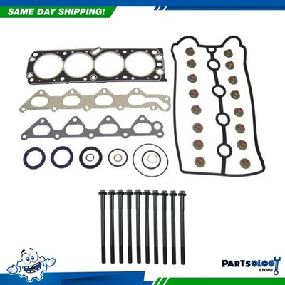 DNJ HGB309 Cylinder Head Set with Head Bolt Kit For 99-02 Daewoo Lanos 1.6L DOHC - Image 1 of 3