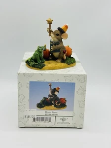 Charming Tails Hocus Pocus Mouse Figurine Fitz & Floyd 85/880 Halloween - Picture 1 of 9