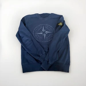 Stone Island Jumper Size Small Navy Blue Good Condition. - Picture 1 of 11