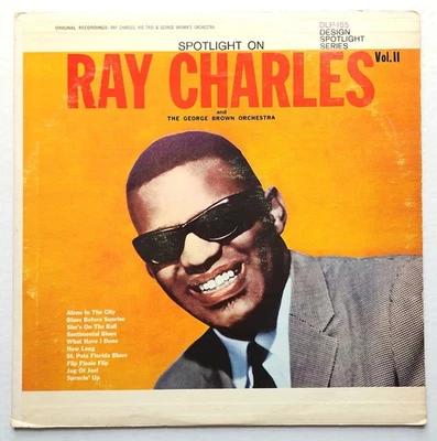SPOTLIGHT ON RAY CHARLES AND THE GEORGE BROWN ORCHESTRA - VOL. II LP 1962 MONO - Image 1 of 4