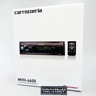 Pioneer Carrozzeria MVH-6600 1DIN USB/Bluetooth Autoradio Japan NEU - Bild 1 von 4