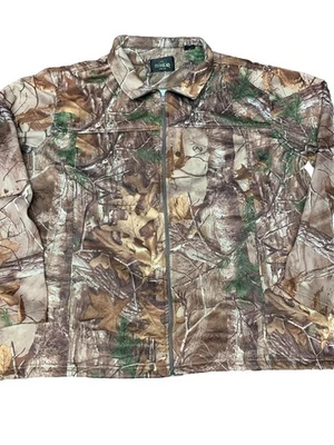 REDHEAD Fleece Jacket Lined Full Zip Hunting Camouflage Jacket Sz. 2XL *Stained - Image 1 of 4