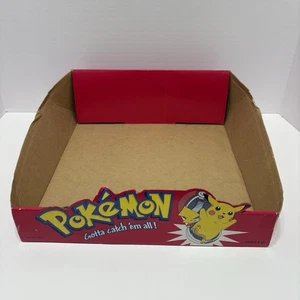 Pokemon Nintendo Hasbro 1998 Vintage Plushes Display Box ONLY - Picture 1 of 6