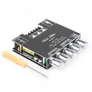 Bluetooth Power Amplifier Board with Subwoofer 2.1 Channel 50W×2+100W, 12V-24... - Picture 1 of 6