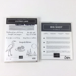 Stampin Up! Set di francobolli LILYPAD LAKE e fustelle NUOVE LAKESIDE Framelits - Foto 1 di 3