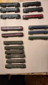Modellbahn Spur N Personenwaggons 17 Stück - Bild 1 von 5