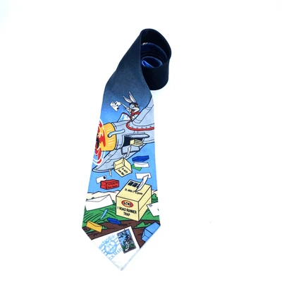 Colección de estampillas Looney Tunes 1997 Tie Bugs Bunny - 57" x 4" Foto 1 de 4
