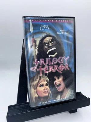 Trilogy of Terror VHS 1999 Collector's Edition Clamshell Horror Gore Cult  - Image 1 of 3