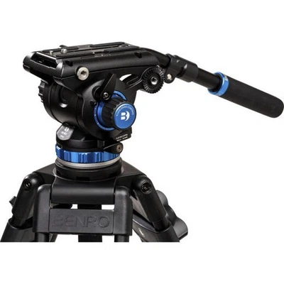 Benro S6PRO Fluid Video Head Video Tripod Head with Pan Arm 13.2lb Max - Image 1 of 4