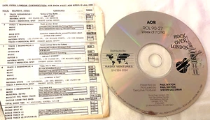 7/6/90 ROCK OVER LONDON RARE IN STUDIO INTERVIEW BOB GELDOF & TUNE (9 MIN) - Picture 1 of 1