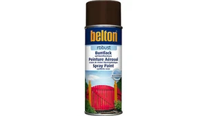 Belton - Diseño Robusto Resina Spray Pintura Marrón Chocolate RAL 8017 Seda Brillante ( - Imagen 1 de 1
