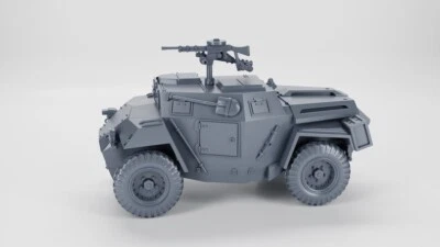 NEW 3D printed 1/72 WW II British MK.1/Humber Scout Car Mk.I Model kit - Image 1 of 4