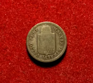 Hungary 1882 KB Krajczar Copper Coin KM#458 T3219a - Picture 1 of 2