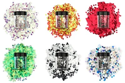 Stargazer Chunky Loose Glitter Shaker Eyeshadow Hair Face Body Nail Art Manicure - Image 1 of 2