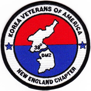 Korea Veterans Of America Patch New England Chapter - Picture 1 of 6
