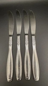 Oneida VISTA (4) Dinner Knives Stainless Outline Glossy 18/0 - Picture 1 of 5