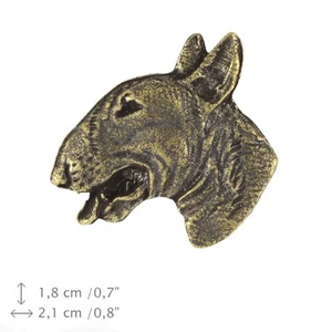 Bull Terrier, Stift Buttons ART-DOG, Limited Edition, DE - Bild 1 von 5