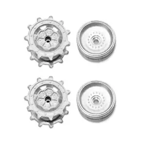 Metal Sprockets Driving Wheel Idler for Tongde 1/16 RC Battle Tank Leopard2A7 - Picture 1 of 1
