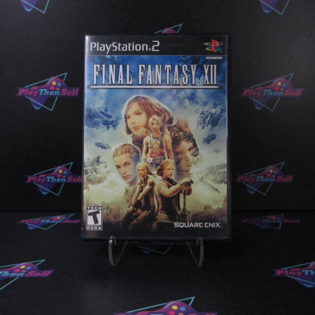 Final Fantasy XII FF 12 BL Sony Playstation 2 PS2 Game COMPLETE CIB Tested