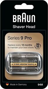Braun Series 9 Electric Shaver Replacement Head, Easily Attach Your New Shaver H