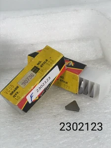 TPG 323 AL VC55 New Full Package of 10 Valenite Tungsten Carbide Inserts - Picture 1 of 6