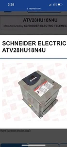 Square D ATV28HU18N4U AC Speed Drive 1hp  400/460V 50/60Hz - Picture 1 of 1