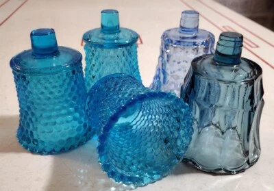 СИНИЙ ОБЕТНЫЙ ПОДСВЕЧНИК Peg HOMCO винтажный в ассортименте 5 шт. - Изображение 1 из 4