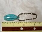 Vintage Princess Telephone Key Chain Ring Teal