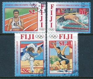 2004 FIJI OLYMPIC GAMES ATHENS SET OF 4 FINE USED - Picture 1 of 1