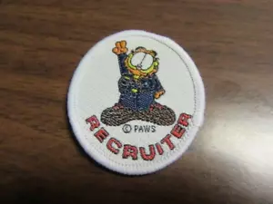 Garfield Cub Scout Recruiter Woven Patch c61 - Picture 1 of 1