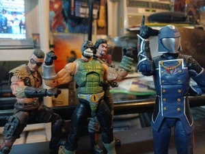 GI Joe Classified Series Lot Commander & Henchmen *Raptor,Scrap,Croc,metal* - Picture 1 of 10
