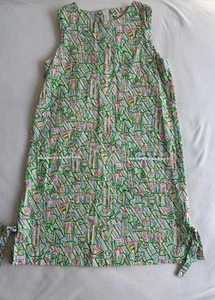 Lilly Pulitzer Girls Size 12 Class is Shift Dress Lighthouse Sailboat Print - Picture 1 of 6