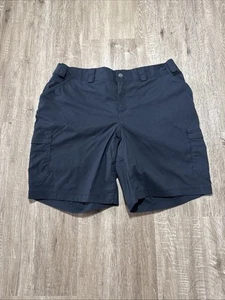 Duluth Trading Cargo Dry On The Fly Damenshorts Größe 18W schwarz Nylon Stretch - Bild 1 von 7