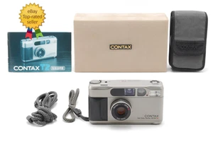 [Fast neuwertig in Box] Contax T2 Point & Shoot 35 mm silber Kompaktkamera aus Japan - Bild 1 von 10