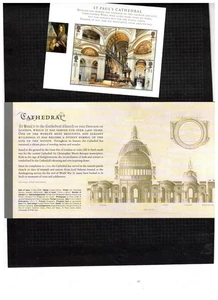 GREAT BRITAIN 2008 CATHEDRALS SOUVENIR SHEET 4 STAMPS**, cat #2580 BOX 550 - Picture 1 of 1