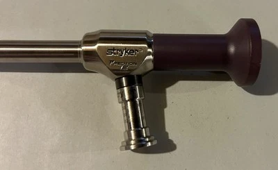 STRYKER PRECISION 10MM 0 DEGREE ENDOSCOPE REF 0502-103-010 W/ STERILIZATION CASE - Image 1 of 4