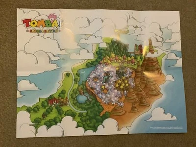 ¡Tomba! Póster artístico edición especial doble cara, LRG, NUEVO, COMO NUEVO Foto 1 de 2