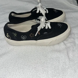Sneakers unisex VANS VR3 in tela con ricamo mistico taglia M5,5/W7 rare - Foto 1 di 11