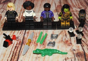 lego marvel minifigures lot T'challa Gamora Starlord Monica Rambeau Sylvie 71031 - Picture 1 of 13