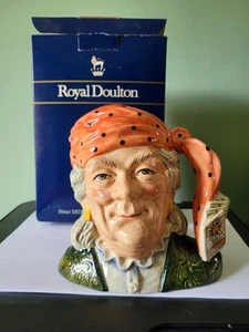 EIN ROYAL DOULTON GROSSER KRUG: "WAHRSAGERIN" D6874: 7" HOCH: SEHR GUTER ZUSTAND & VERPACKT - Bild 1 von 7