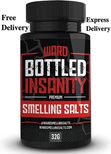 Ward Smelling Salts Bottled Insanity Insanely Strong Ammonia Inhalant NEW AU - Picture 1 of 9