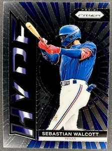 Béisbol 2024 Panini Prizm #3 Sebastian Walcott Hype Texas Rangers - Imagen 1 de 2