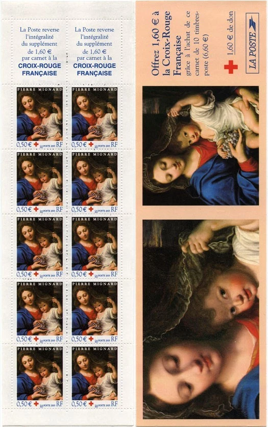 Timbre France Carnet Croix rouge 2003** - Photo 1/1