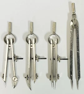 Vintage Draftsman Compass Set Made In Germany - Picture 1 of 5